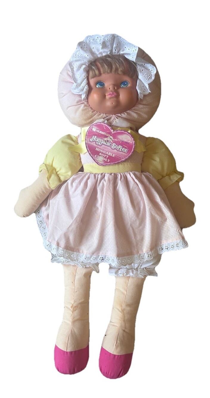 HORSMAN Large Softee, Vintage 1992 ,NEW Doll Plush Baby